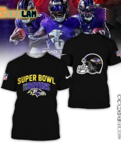 Ravens Super Bowl LVIII Hoodie 2