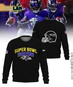 Ravens Super Bowl LVIII Hoodie 3