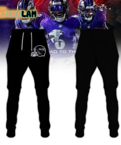 Ravens Super Bowl LVIII Hoodie 4