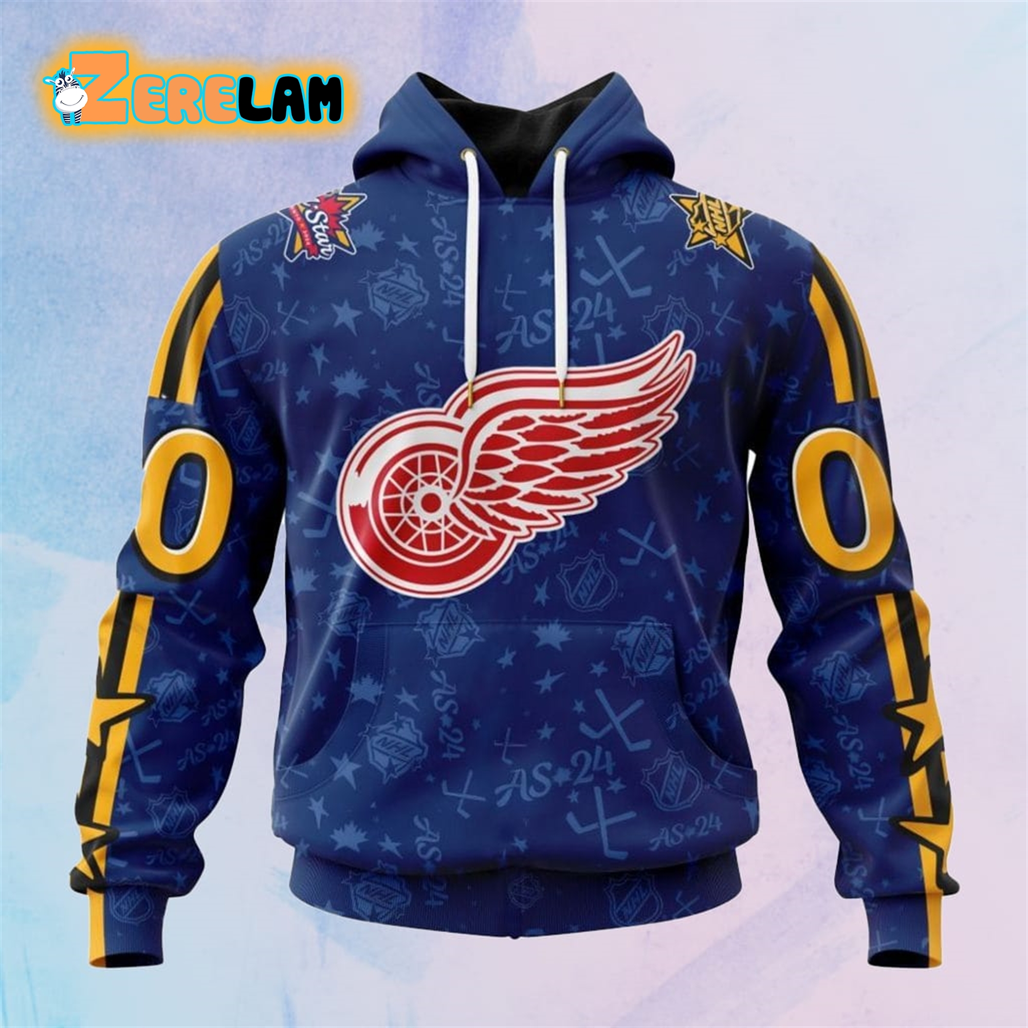 Red Wings Special 2024 All Star Game Shirt Zerelam   Red Wings Special 2024 All Star Game Hoodie 