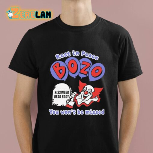 Rest In Peace Bozo You Won’t Be Missed Shirt
