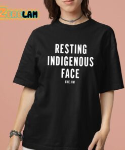 Resting Indigenous Face Shirt 13 1