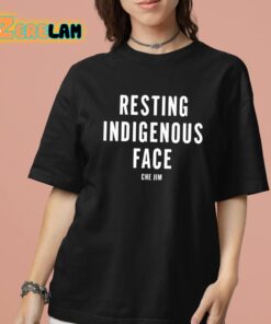 Resting Indigenous Face Shirt