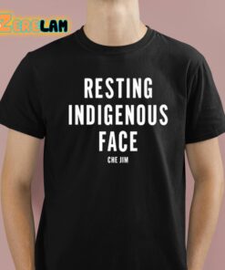 Resting Indigenous Face Shirt 1 1