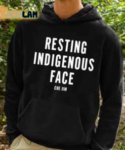 Resting Indigenous Face Shirt 2 1