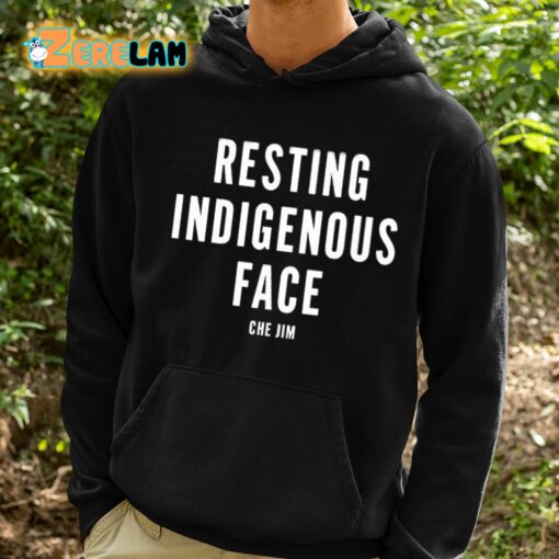 Resting Indigenous Face Shirt