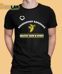 Greatest Show In Sports Savannah Bananas Shirt