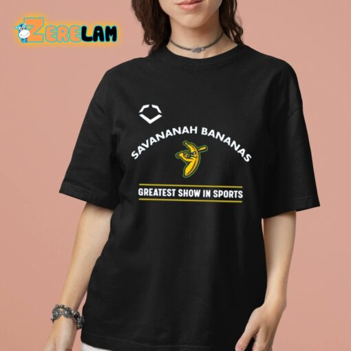 Savannah Bananas Greatest Show In Sports Shirt