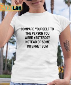 Scottie Barnes Compare Yourself To The Person You Were Yesterday Instead Of Some Internet Bum Shirt 6 1