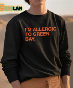 Sean Abram Im Allergic To Green Bay Shirt 3 1