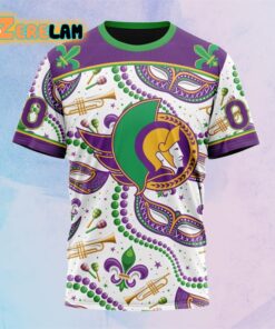 Senators Special Mardi Gras Hoodie 3