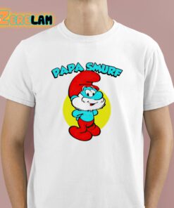 Shannon Sharpe Papa Smurf Character Shirt 1 1