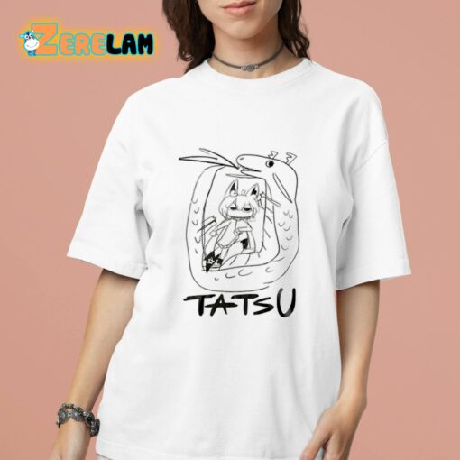 Shirakami Fubuki Tatsu Art Shirt