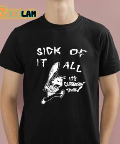 Sick Of It All Its Clobberin Time Shirt 1 1