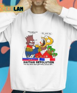 Simpsons Haitian Revolution The Day When Bart Got Really Pissed Off Shirt 8 1