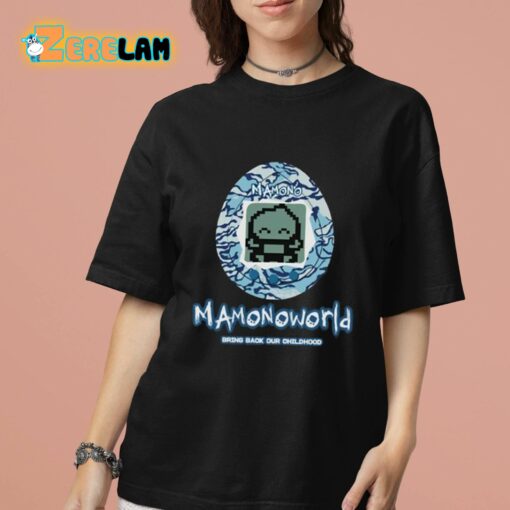 So Retro Mamonoworld Bring Back Our Childhood Shirt