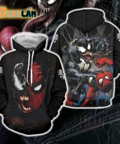 Spider-Man And Venom Hoodie