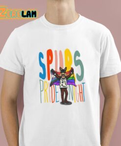 Spurs Pride Night Shirt 1 1 1