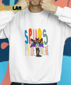 Spurs Pride Night Shirt 8 1 1