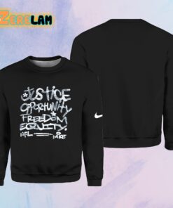 Steelers Justice Opportunity Equity Freedom Sweater