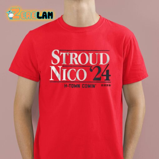 Stroud Nico ’24 H-Town Comin’ Shirt