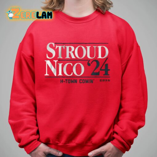 Stroud Nico ’24 H-Town Comin’ Shirt