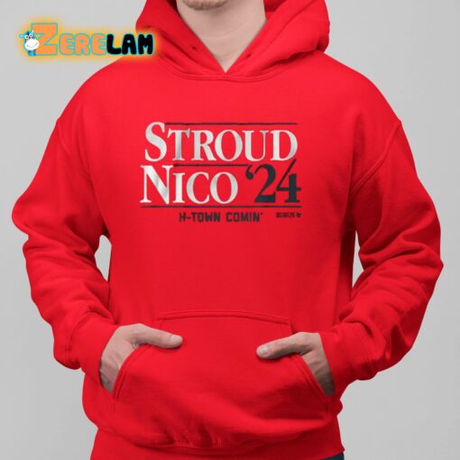 Stroud Nico ’24 H-Town Comin’ Shirt