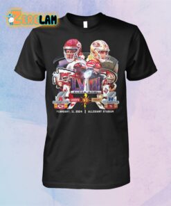 Super Bowl LVIII Chiefs Vs 49ers February 11 2024 Allegiant Stadium Shirt