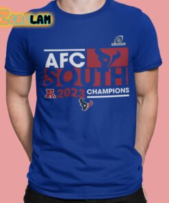 Texans 2023 AFC South Division Champions Playoff Shirt Zerelam