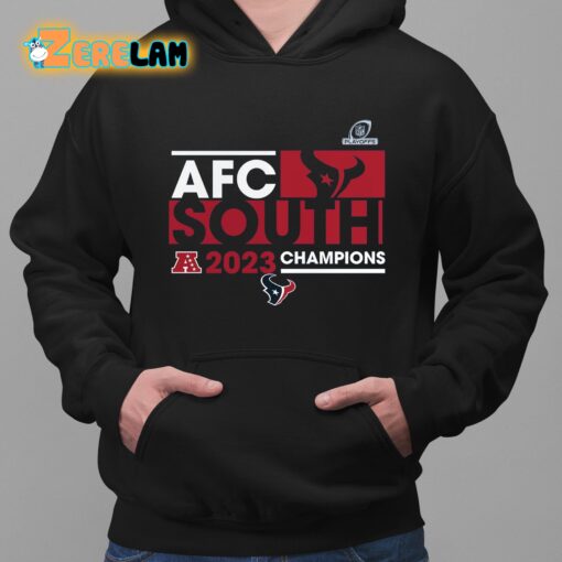 Texans 2023 AFC South Division Champions Shirt