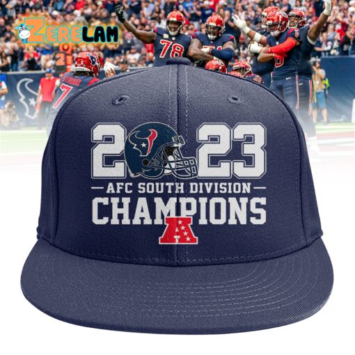 Texans 2023 AFC south Division Champions 2023 Hat