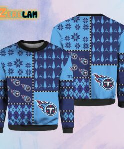 Titans Fans Knitted Ugly Christmas Sweater