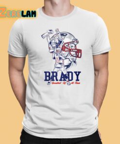 Tom Brady Greatest of all time shirt 1 1