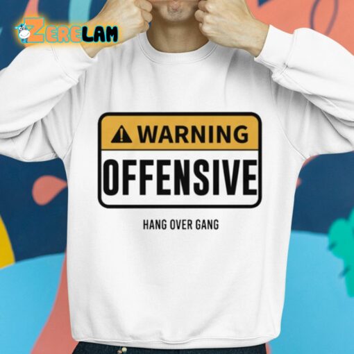 Tom Macdonald Warning Offensive Hang Over Gang Shirt