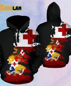 Tonga Painting Polynesian Hoodie