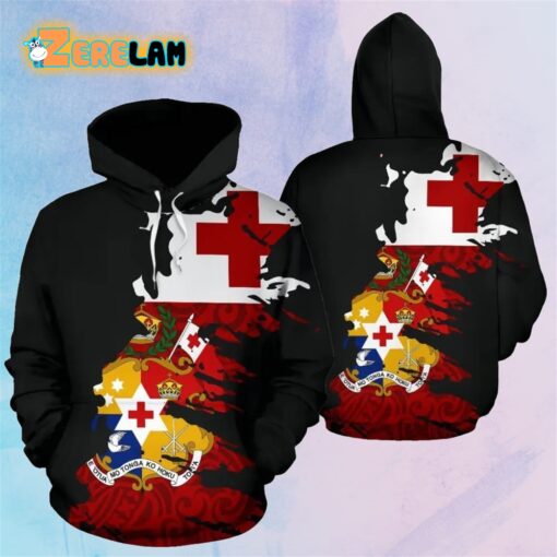 Tonga Painting Polynesian Hoodie