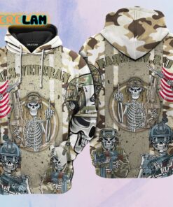 US Veteran Skull America Hoodie