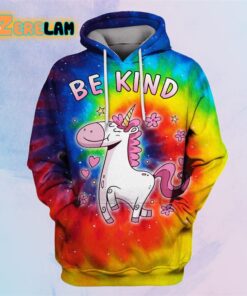 Unicorn Be Kind OuterSpace Hoodie