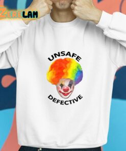 Unsafe Defective Beware The Clown Shirt 8 1