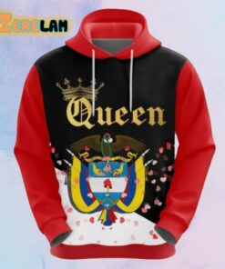 Colombia Queen Valentine Day Hoodie