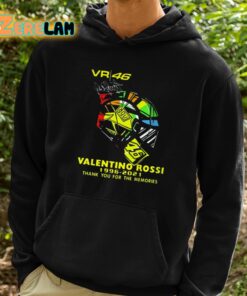 Vr 46 Valentino Rossi 1996 2021 Thank You For The Memories Shirt 2 1