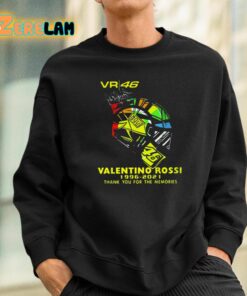Vr 46 Valentino Rossi 1996 2021 Thank You For The Memories Shirt 3 1