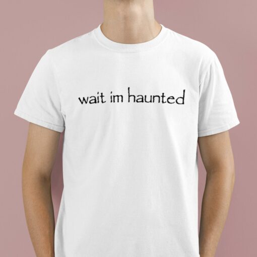 Wait Im Haunted Shirt