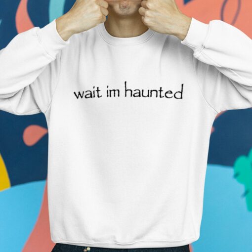 Wait Im Haunted Shirt