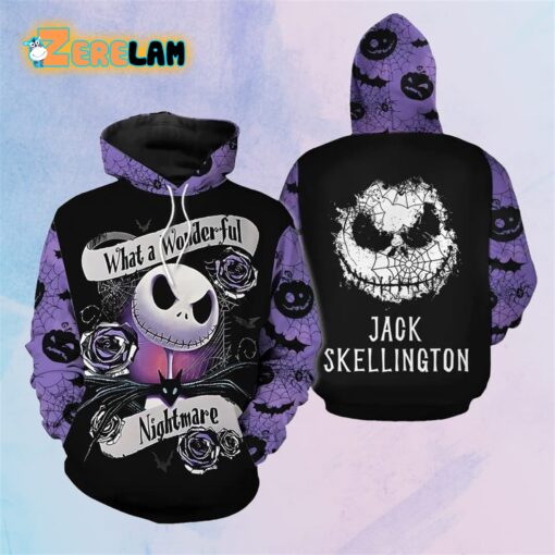 What a Wonderful Nightmare Jack Skellington Hoodie