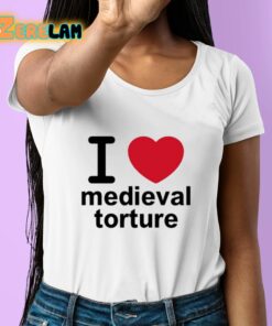 Wii Goth I Love Medieval Torture Shirt 6 1