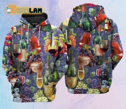 Wine Life Is Better With A Glass Of Wine So Cool Hoodie