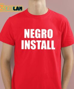 Woolie Versus Negro Install Shirt 2 1 1