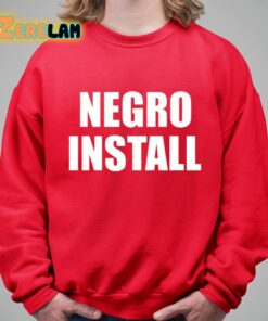 Woolie Versus Negro Install Shirt 5 1 1