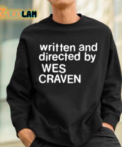 Written And Directed By Wes Craven Shirt 3 1